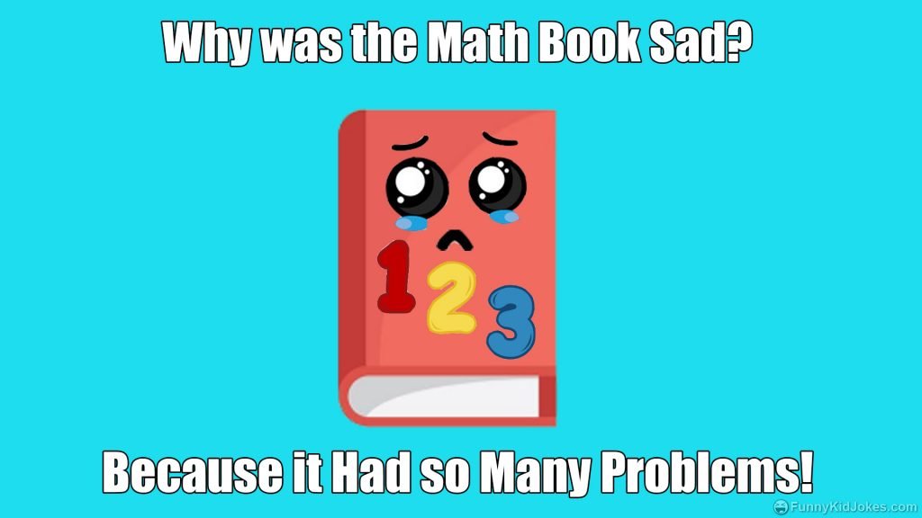 Why was the math book sad?