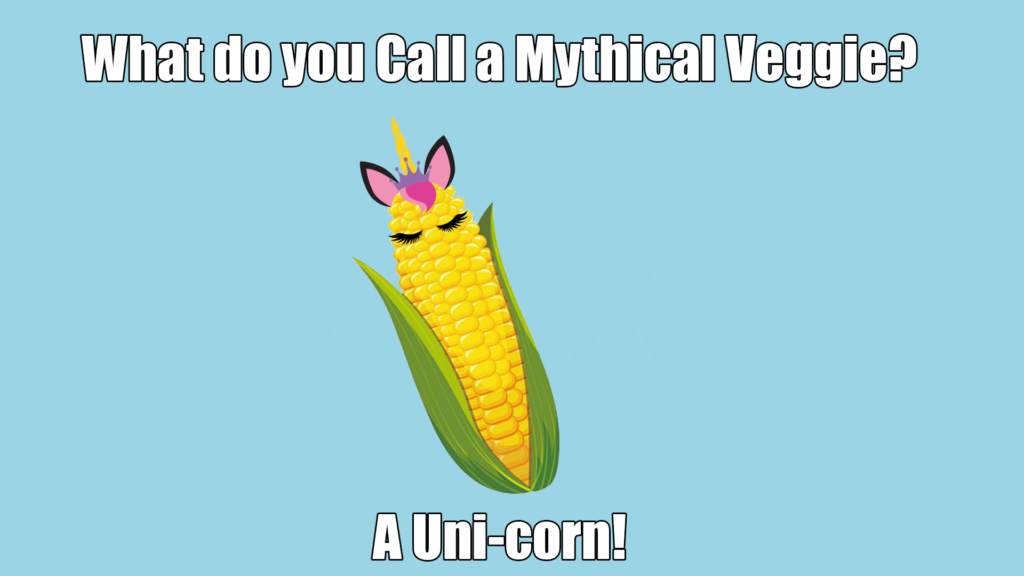 What do you call a mythical veggie joke