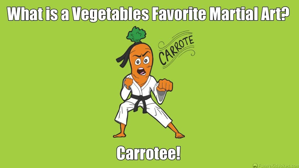 What is a Vegetables Favorite Martial Art?