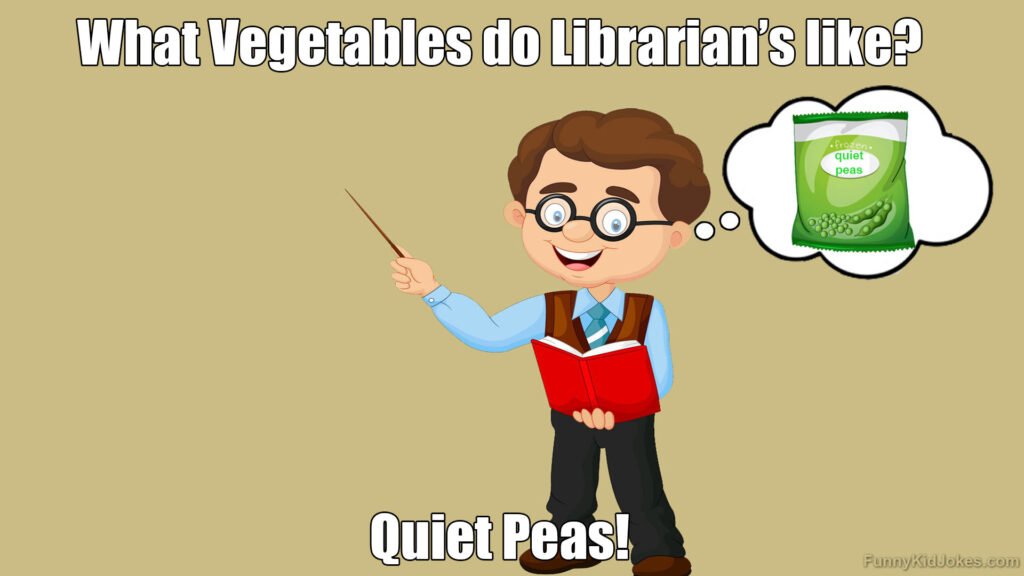 What vegetables do librarians like