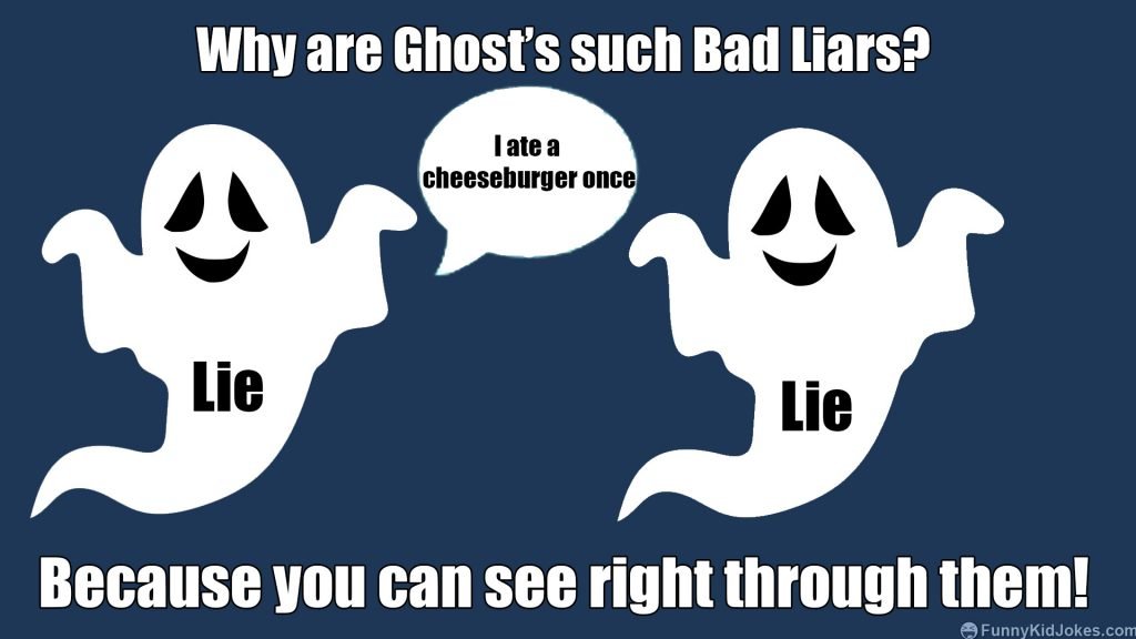 Why are Ghost's such Bad Liars?