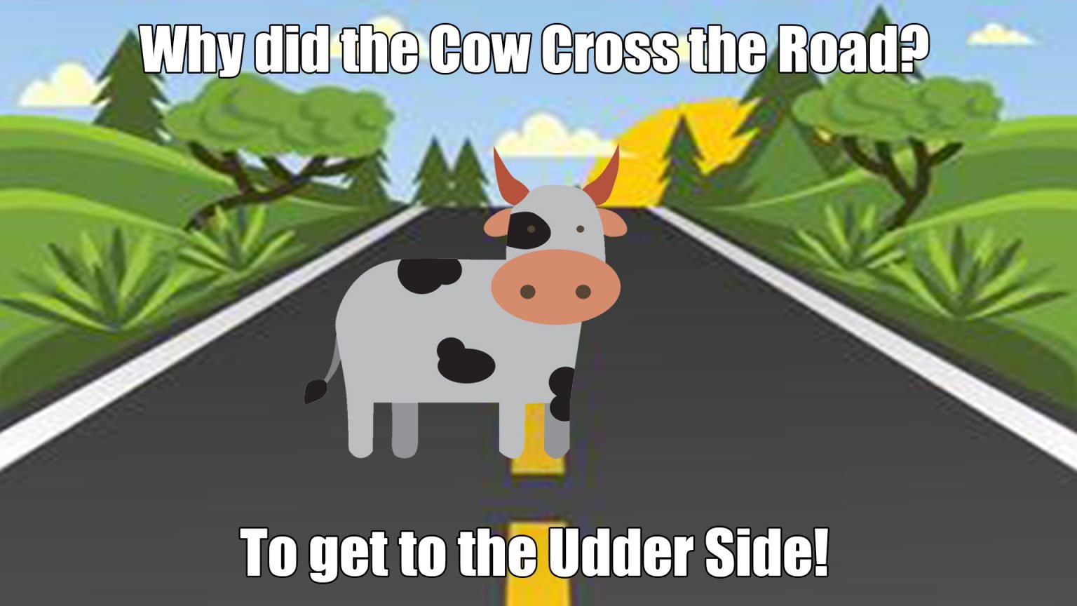 Why did the Cow Cross the Road? - Funny Kid Jokes