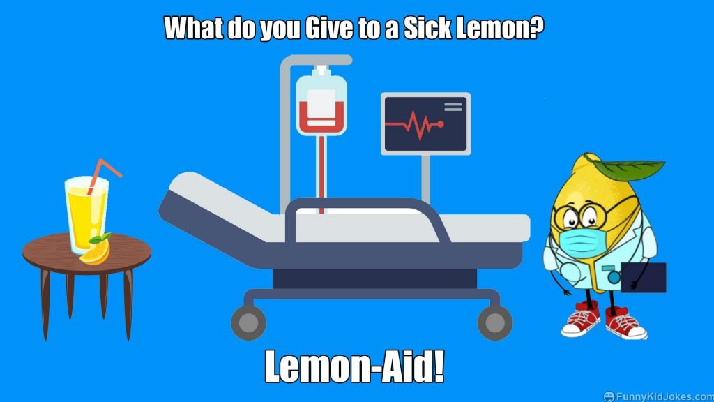 What do you Give to a Sick Lemon? - Funny Kid Jokes