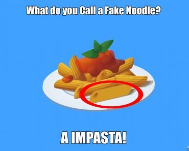 What do you Call a Fake Noodle