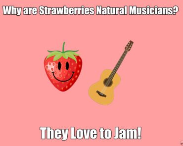 Why are strawberries natural musicians?